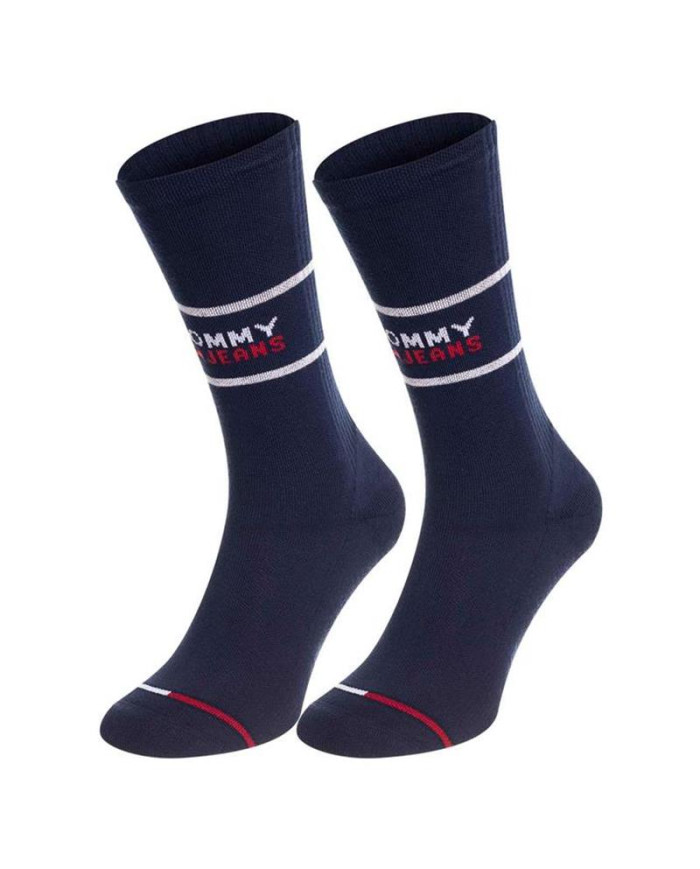 Skarpetki męskie Tommy Hilfiger TH UNI TJ SOCK 2P 701218704002 Niebieskie - Sklep online Mastersport