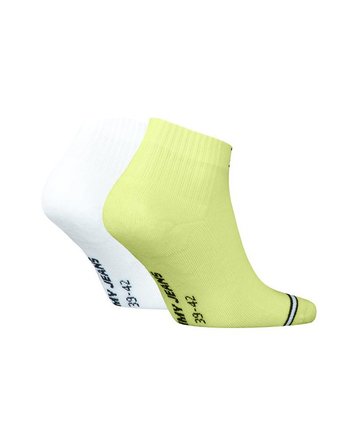 Skarpetki męskie Tommy Hilfiger TH UNI TJ QUARTER 2P 701218956008 Białe - Sklep online Mastersport