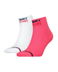 Skarpetki męskie Tommy Hilfiger TH UNI TJ QUARTER 2P 701218956009 Białe - Sklep online Mastersport
