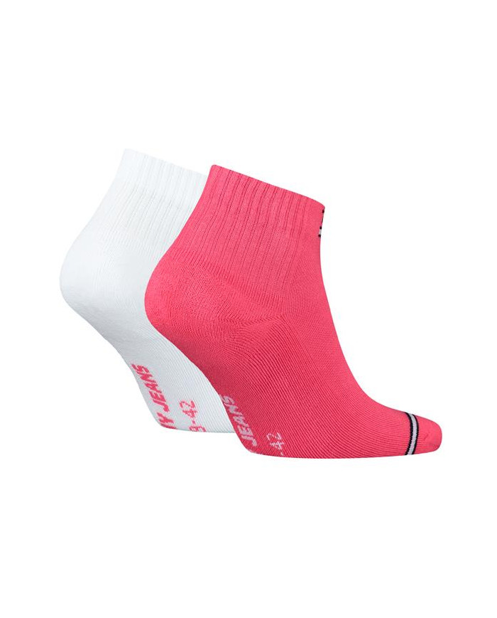 Skarpetki męskie Tommy Hilfiger TH UNI TJ QUARTER 2P 701218956009 Białe - Sklep online Mastersport