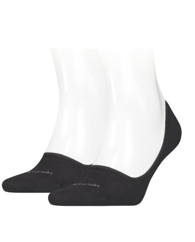 Skarpetki męskie Calvin Klein CK MEN FOOTIE MID CUT 2P 701218708001 Czarne - Sklep online Mastersport