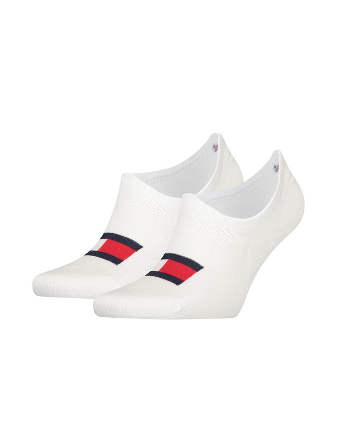 Skarpetki męskie Tommy Hilfiger TH MEN FOOTIE 2P 701223928003 Białe - Sklep online Mastersport
