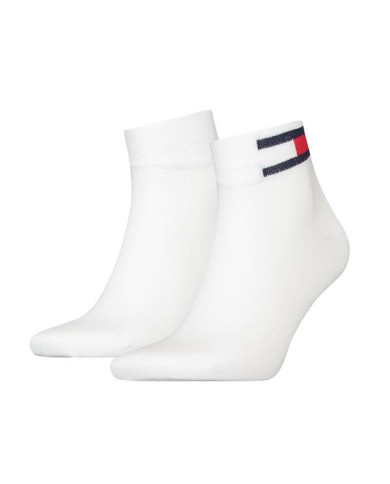 Skarpetki męskie Tommy Hilfiger TH MEN QUARTER 2P 701223929003 Białe - Sklep online Mastersport