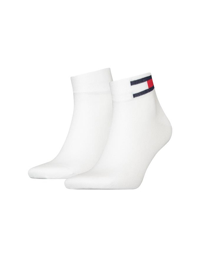 Skarpetki męskie Tommy Hilfiger TH MEN QUARTER 2P 701223929003 Białe - Sklep online Mastersport