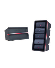 Skarpetki męskie Tommy Hilfiger TH MEN SOCK 5P GIFTBOX MOULINE STRIPE 701224443003 Niebieskie - Sklep online Mastersport