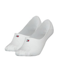 Skarpetki damskie Tommy Hilfiger TH WOMEN FOOTIE 2P DIAMOND 701227565003 Białe - Sklep online Mastersport