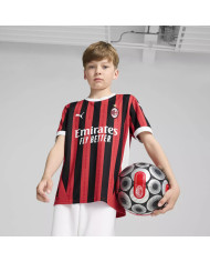 Koszulka dziecięca Puma ACM HOME JERSEY JR 77498401 Czerwona - Sklep online Mastersport