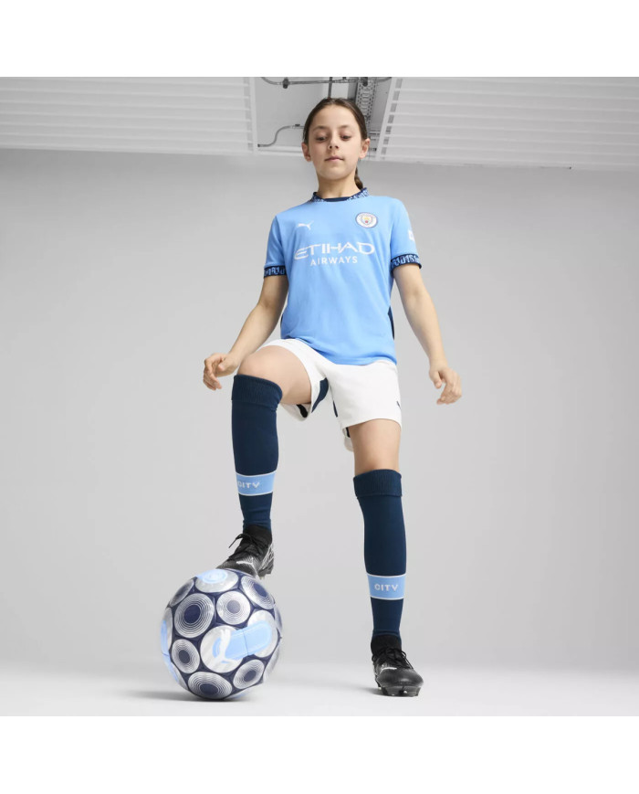 Koszulka dziecięca Puma MCFC HOME JERSEY JR 77507801 Niebieska - Sklep online Mastersport