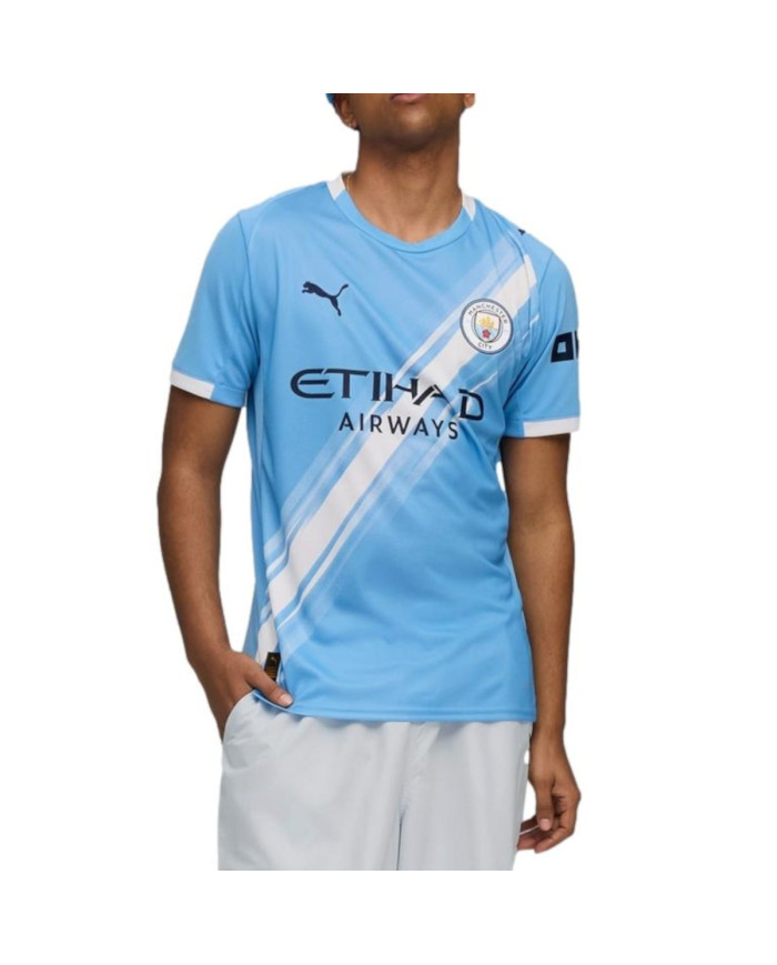 Koszulka męska Puma MCFC HOME JERSEY TEAM 78033801 Niebieska - Sklep online Mastersport