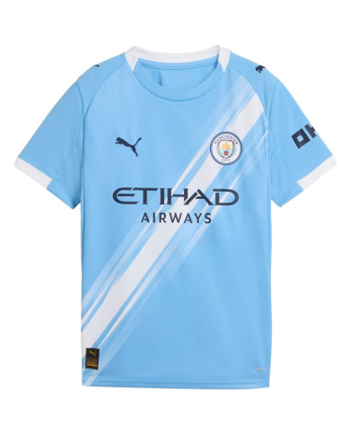 Koszulka dziecięca Puma MCFC HOME JERSEY JR TEAM 78034101 Niebieska - Sklep online Mastersport