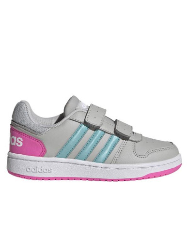 Buty dziecięce adidas Core HOOPS 2.0 CMF C H01550 Szare - Sklep online Mastersport