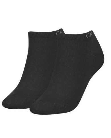 Skarpetki damskie Calvin Klein CK WOMEN SNEAKER 2P 701218772001 Czarne - Sklep online Mastersport