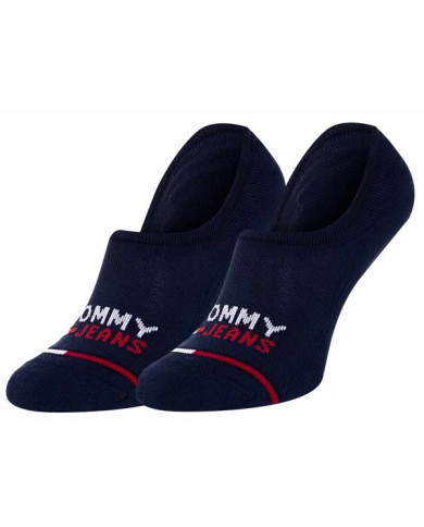 Skarpetki męskie Tommy Hilfiger TH UNI TJ NO SHOW HIGH CUT 2 701218958002 Niebieskie - Sklep online Mastersport