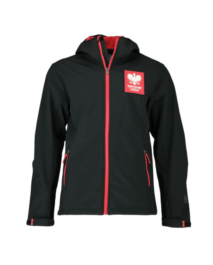 Kurtka męska Monotox MONOTECH BLACK / RED MX23097 Czarna - Sklep online Mastersport
