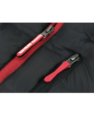 Kurtka męska Monotox HYBRIDO BLACK / RED MX23100 Czerwona - Sklep online Mastersport