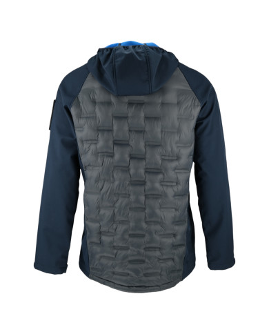 Kurtka męska Monotox HYBRIDO GRAPHITE BLACK / BLUE MX23102 Granatowa - Sklep online Mastersport