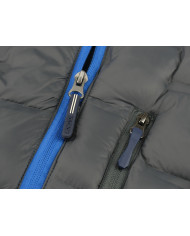 Kurtka męska Monotox HYBRIDO GRAPHITE BLACK / BLUE MX23102 Granatowa - Sklep online Mastersport