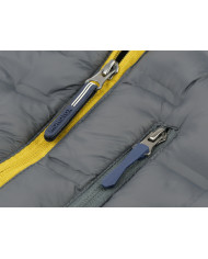 Kurtka męska Monotox HYBRIDO GRAPHITE BLACK / YELLOW MX23103 Szara - Sklep online Mastersport