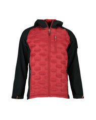 Kurtka męska Monotox HYBRIDO RED / BLACK / RED MX23105 Czerwona - Sklep online Mastersport