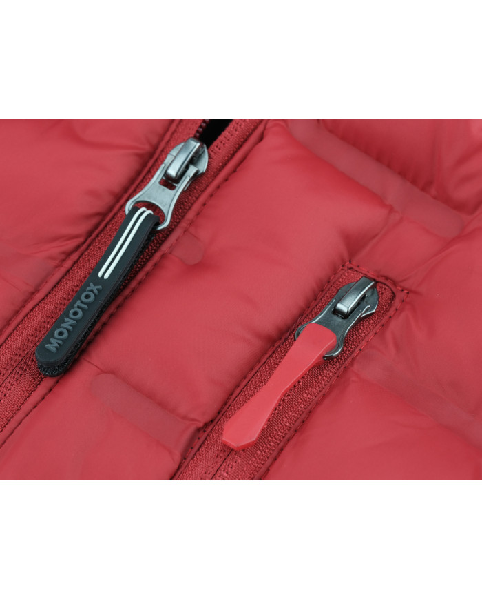 Kurtka męska Monotox HYBRIDO RED / BLACK / RED MX23105 Czerwona - Sklep online Mastersport