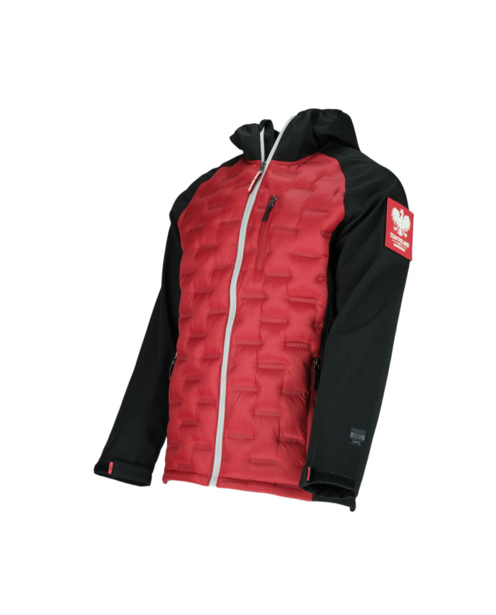 Kurtka męska Monotox HYBRIDO RED / BLACK / LIGHT MX23107 Wielokolorowa - Sklep online Mastersport