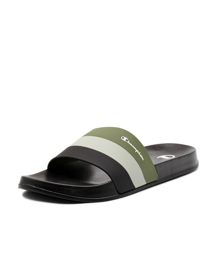 Klapki męskie Champion ALL AMERICAN SLIDE S22049KK004 Czarne - Sklep online Mastersport