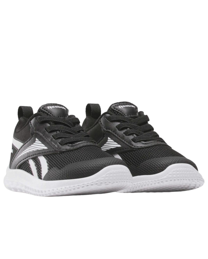 Buty dziecięce Reebok RUSH RUNNER 5 ELASTIC LACE 100237351 Czarne - Sklep online Mastersport