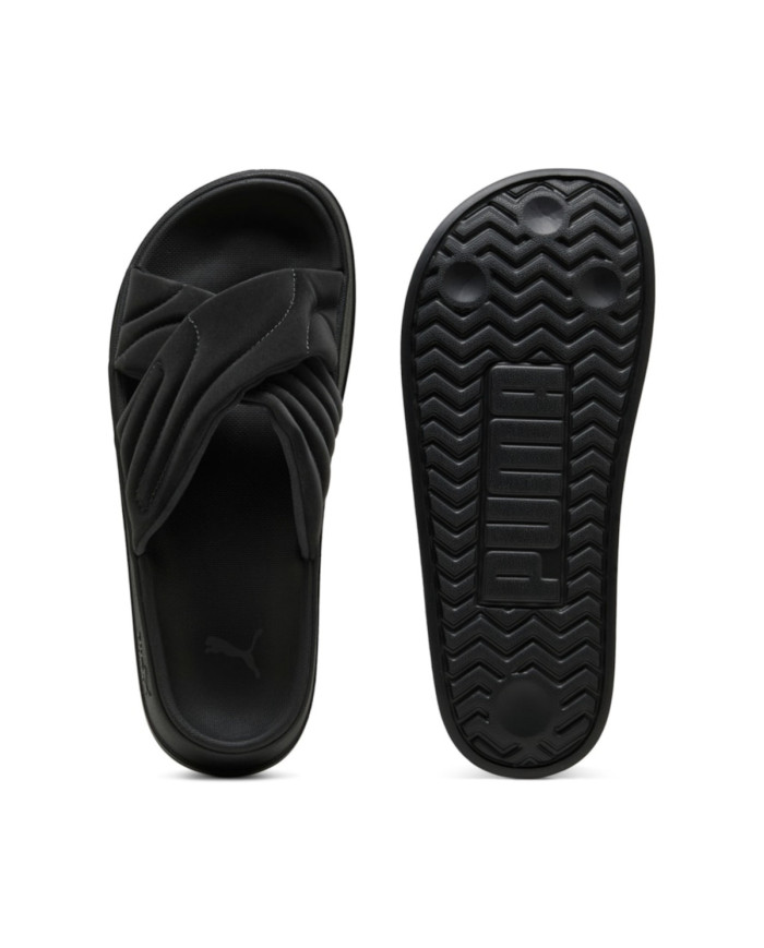 Klapki damskie Puma LEADCAT PLATFORM 40034001 Czarne - Sklep online Mastersport