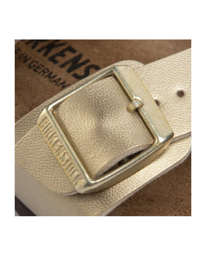 Klapki damskie Birkenstock ARIZONA BF NARROW 1016111 Złote - Sklep online Mastersport