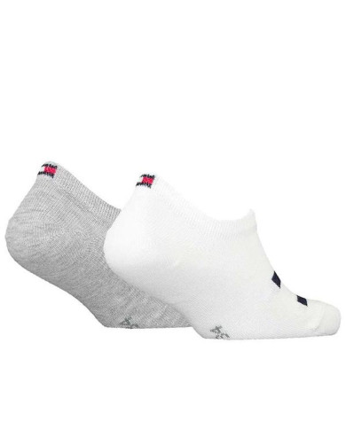 Skarpetki męskie Tommy Hilfiger TH KIDS FOOTIE 2P 701223779001 Białe - Sklep online Mastersport