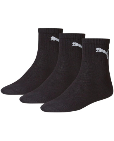 Skarpetki męskie Puma SHORT CREW 3P UNISEX 90611002 Czarne - Sklep online Mastersport