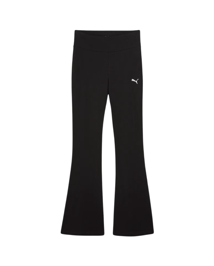 Spodnie damskie Puma ESS HIGH WAIST FLARED LEGGINGS 63154201 Czarne - Sklep online Mastersport