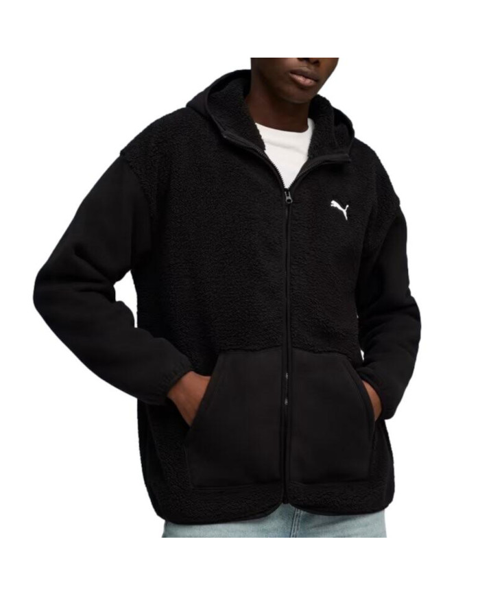 Bluza męska Puma ESS ELEVATED RELAXED 68826001 Czarna - Sklep online Mastersport