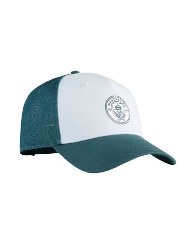 Czapka Puma MCFC KING Trucker Cap Green Terrain-Sea 02708201 Biała - Sklep online Mastersport