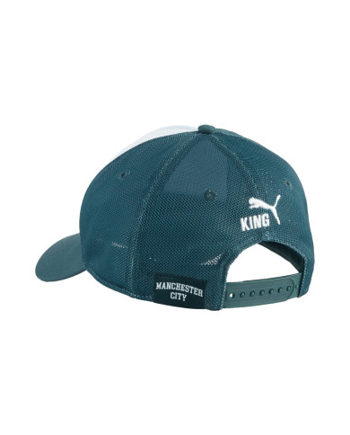 Czapka Puma MCFC KING Trucker Cap Green Terrain-Sea 02708201 Biała - Sklep online Mastersport