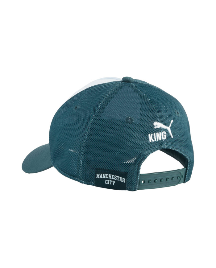 Czapka Puma MCFC KING Trucker Cap Green Terrain-Sea 02708201 Biała - Sklep online Mastersport