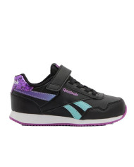 Buty dziecięce Reebok ROYAL JOG 3.0 ELASTIC & TOP STRAP 100211287 Czarne - Sklep online Mastersport