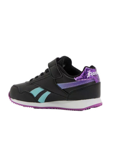 Buty dziecięce Reebok ROYAL JOG 3.0 ELASTIC & TOP STRAP 100211287 Czarne - Sklep online Mastersport