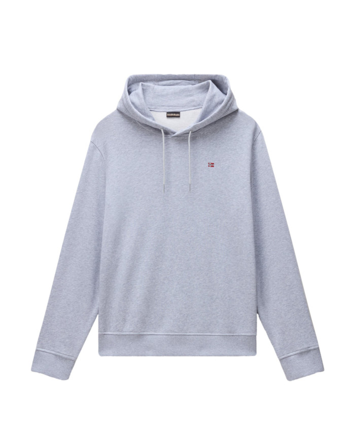 Bluza męska Napapijri BALIS H SUM LIGHT GREY MEL NP0A4H8A795 Szara - Sklep online Mastersport