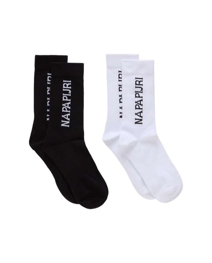 Skarpetki Napapijri F-HOKU SOCKS 1 PACK X2 NP0A8B35MZL Czarne - Sklep online Mastersport