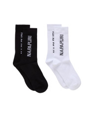 Skarpetki Napapijri F-HOKU SOCKS 1 PACK X2 NP0A8B35MZL Czarne - Sklep online Mastersport