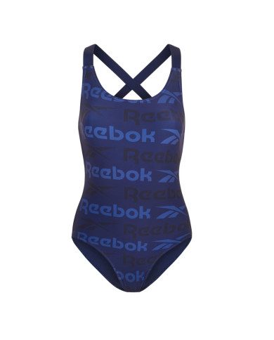 Strój kąpielowy damskie Reebok RBK SWIMSUIT JANE 74077NV Granatowe - Sklep online Mastersport