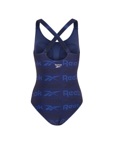 Strój kąpielowy damskie Reebok RBK SWIMSUIT JANE 74077NV Granatowe - Sklep online Mastersport