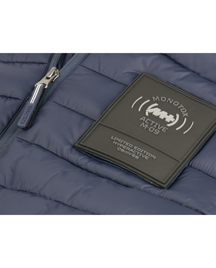Kurtka męska Monotox INSULATOR NAVY / NAVY MX23074 Granatowa - Sklep online Mastersport