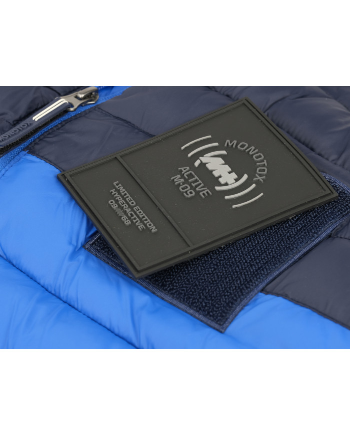 Kurtka męska Monotox INSULATOR BLUE / NAVY MX23077 Niebieska - Sklep online Mastersport