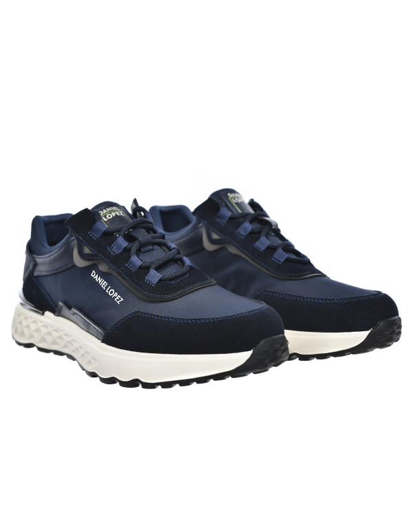 Buty męskie DANIEL LOPEZ JUST DARE DIEGO TT1D4025 Granatowe - Sklep online Mastersport
