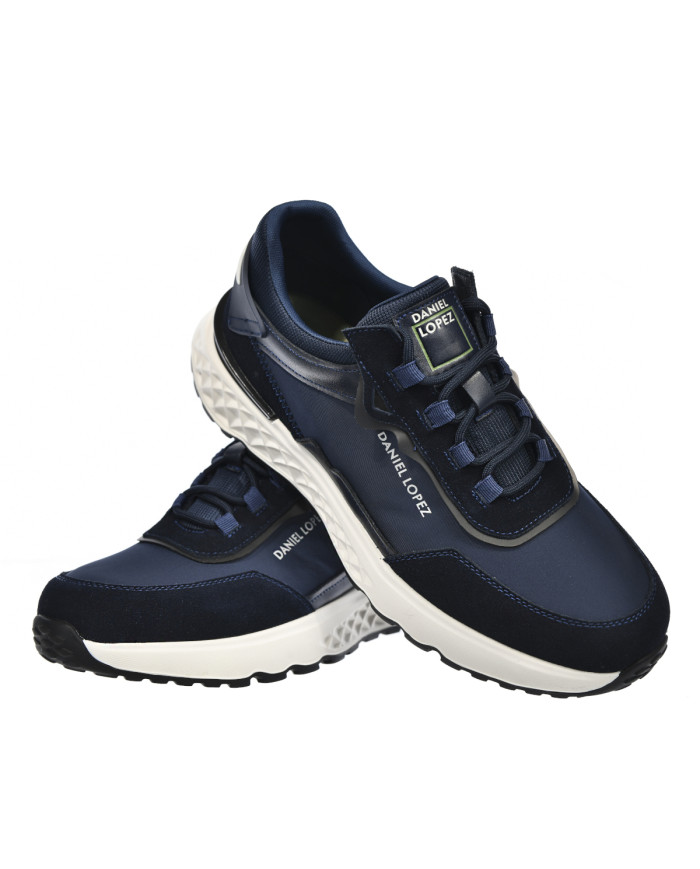 Buty męskie DANIEL LOPEZ JUST DARE DIEGO TT1D4025 Granatowe - Sklep online Mastersport