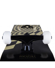 Deskorolka Rocket VORTEX FOIL GOLD 8 IN RKT-COM-1553 Czarna - Sklep online Mastersport
