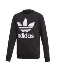 Bluza dziecięca adidas Originals TREFOIL CREW ED7797 Czarna - Sklep online Mastersport