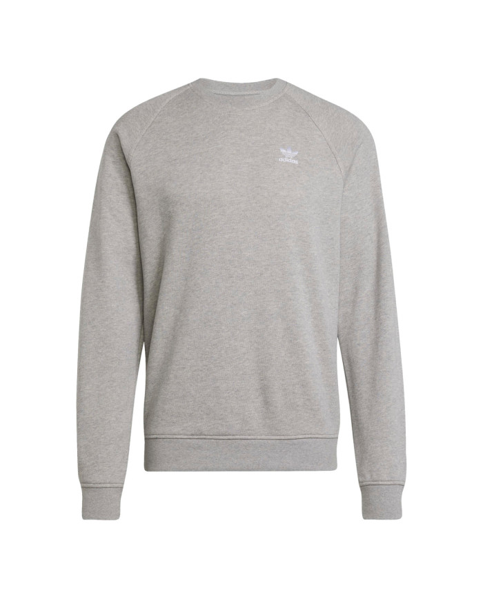 Bluza męska adidas Originals ESS CREW FT JZ5507 Szara - Sklep online Mastersport